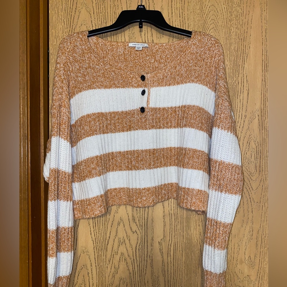 American Eagle Small Crop Sweater